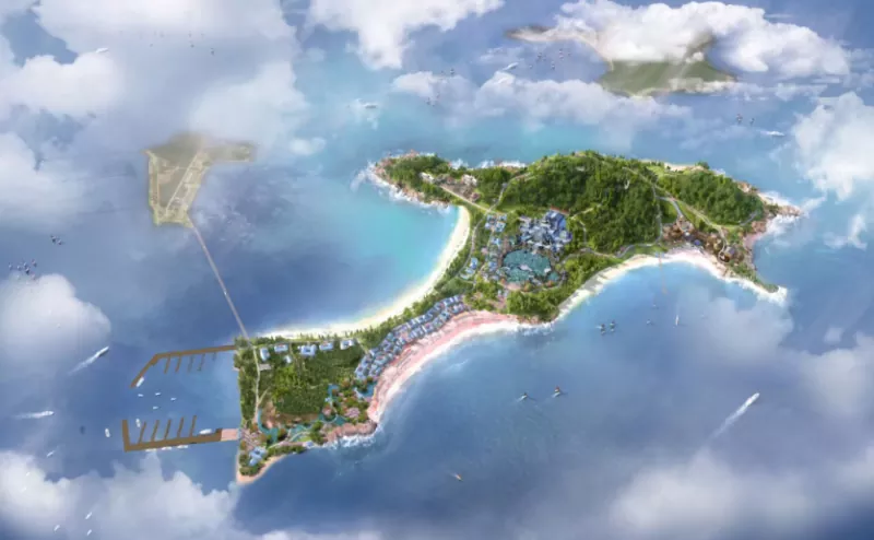 EIHE Steel Structure: Изграждане на двореца Dongyou в Yantai Kongtong Wonderland