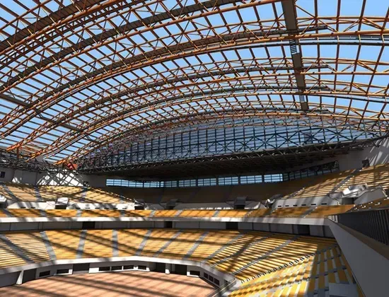 Стадион Large Span Steel Space Frame