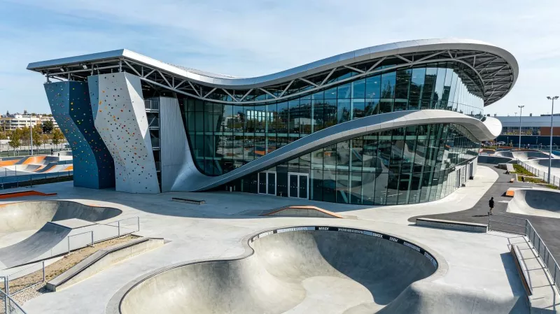 Комплексен център за екстремни спортове Steel Structure