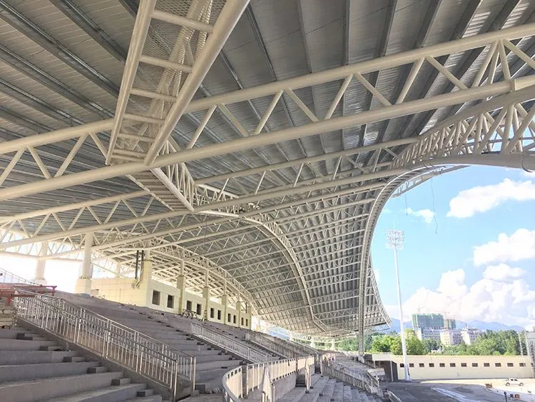 Стоманена конструкция Сграда на трибуната на стадиона
